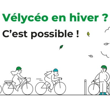Avec Vélycéo, passez un hiver en toute sécurité