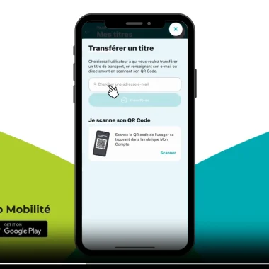 Je transfère un ticket virtuel